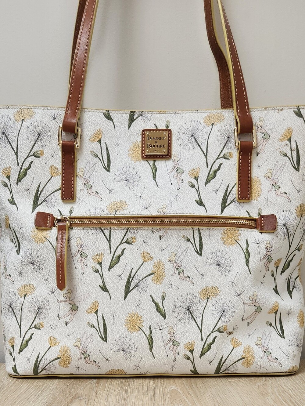 **RARE** Dooney and Bourke Disney Tinkerbell Tinker Bell Tote Shoulder Bag Purse